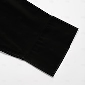 economico Camicie Elite da Uomo-Per uomo Camicia in cotone e lino All&#039;aperto Ufficio Nero Manica Lunga Collo ripiegato Estate Primavera Abbigliamento