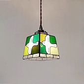 abordables Éclairages pour îlot-Lampe suspendue à LED blanc chaud 12,5 cm 1 lumière japonaise rétro colombe de la paix verre simplicité créative lumière d&#039;ambiance décorative pour chambre à coucher salle à manger 110-240v