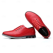baratos Sapatos Casuais com Cadarço-tênis masculino de couro sintético azul acolchoado - calçados casuais estilosos com cadarço e sola durável para uso diário e atividades ao ar livre