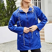 baratos Fleece &amp; Casacos 3 em 1-Mulheres Jaqueta Softshell Jaqueta de Trilha Ao ar livre A Prova de Vento Impermeável Jaqueta leve Jaqueta corta-vento Viajar Preto Amarelo Rosa claro Vermelho Azul Marinho