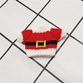 baratos Conjuntos de Roupas e Acessórios para Bonecas-Conjunto de Roupas para Boneca de 7in/17cm Roupas de Pelúcia ForLabubu Suéter de Boneca (SEM Boneca)