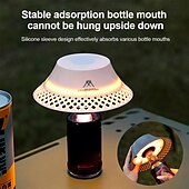 economico Lampade da tavolo-lampada per bottiglia di vino, lampada da tavolo a led alimentata tramite usb con 3 modalità, portatile e ricaricabile, luce d&#039;atmosfera impermeabile per campeggio, decorazioni per la casa 1 pz