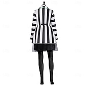 levne Klasický horor-Beetlejuice Zombie Lydia Deetzová Kostým Dětské Dospělé Dámské Dívčí Horor Výkon Párty předvečer Všech svatých Karneval Jednoduchý karnevalový kostým