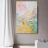 halpa Abstraktit taulut-käsintehty öljymaalaus kankaalle seinätaidekoriste moderni abstrakti kodin sisustukseen rullattu kehyksetön venyttämätön maalaus