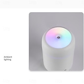 cheap Humidifiers &amp; Dehumidifiers-Air Humidifier USB Mini Aroma Essential Oil Diffuser for Home Car Ultrasonic Mute Mist Maker Diffuser with