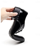 cheap Semi-Formal-Men&#039;s Shiny Gold Lace-Up Dress Shoes - Sleek Formal Oxford Shoes for Parties, Events, and Performances