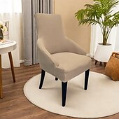 levne Obal krytu křesla a kryt křesla bez paže-Potah židle Wingback Geometrický / Proužky / Rostliny S potiskem Polyester potahy
