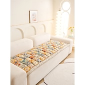 abordables Housse de canapé-Housse de canapé Géométrique Imprimé Polyester / Polyester / Coton Literie