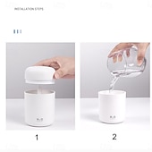 cheap Humidifiers &amp; Dehumidifiers-Air Humidifier USB Mini Aroma Essential Oil Diffuser for Home Car Ultrasonic Mute Mist Maker Diffuser with