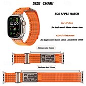Χαμηλού Κόστους Ζώνες Apple Watch-Αθλητικό Μπρασελέ Συμβατό με Ζάντα ρολογιού Apple Watch 38mm 40mm 41mm 42mm 44mm 45mm 49mm Μεταλλικό κούμπωμα Ρυθμιζόμενο Αναπνέει Νάιλον Ανταλλακτικό λουράκι ρολογιού για iwatch Ultra 2 Series 9 8 7
