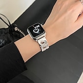 お買い得  Apple Watch Bands-Solo Loop と互換性があります Apple Watch ウォッチバンド 38mm 40mm 41mm 42mm 44mm 45mm 49mm 女性 グリッター素材 ブリンブリンダイヤモンド 合金 交換用時計バンド のために iwatch Ultra 2 Series 9 8 7 SE 6 5 4 3 2 1