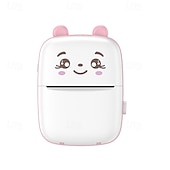 お買い得  Acessórios para festa-iPhone および Android 用ミニ プリンター、ワイヤレス ミニ フォト プリンター ラベル プリンター、ラベル、ジャーナル、学習ノート、クリスマス、ハロウィーン、感謝祭のギフトを印刷するためのポータブル BT ミニ サーマル プリンター
