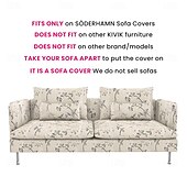 baratos Cobertura de Sofa-Capas de Sofá 100% Algodão Floral Com Estofamento 3 Lugares Com Braços
