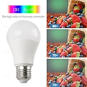levne LED žárovky kulaté-6ks 9w led globe žárovky 900 lm e27 a60(a19) 8 led korálků smd 2835 teplá bílá studená bílá 220-240 v