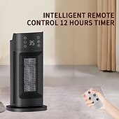 economico apparecchiature di riscaldamento-elemento riscaldante ptc mini ventilatore portatile riscaldatori per inverno casa telecomando riscaldatore elettrico ventilatore