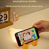 abordables 123496-Lumière nocturne panda mignonne lampe de nuit en animal LED souple silicone de qualité alimentaire 3 niveaux de luminosité pour décoration de bureau cadeaux drôles pour garçons filles bébés