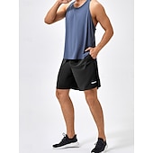 levne Běžecké šortky-Pánské Koşu Şortları Kraťasy na tělocvik Tréninkové kraťasy Kapsy Elastický pas Vysoký pas Kraťasy Sporty a outdoor Ležérní Oblečení na atletiku Prodyšné Rychleschnoucí Lehká váha Yumuşak Běh Chůze