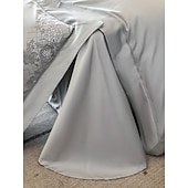 economico Collezione d&#039;elite-Set copripiumino da 4 pezzi, 100% cotone biologico, tessuto morbido e traspirante, include copripiumino e federe per un sonno confortevole.
