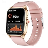 Χαμηλού Κόστους Smartwatch-iMosi QX15 Εξυπνο ρολόι 1.85 inch Έξυπνο ρολόι Bluetooth Βηματόμετρο Υπενθύμιση Κλήσης Παρακολούθηση Δραστηριότητας Συμβατό με Android iOS Γυναικεία Άντρες Κλήσεις Hands-Free Αδιάβροχη Έλεγχος Μέσων