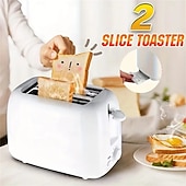 preiswerte Küchengeräte-2-Scheiben-Toaster Frühstückstoaster für zu Hause kleiner automatischer Multifunktionstoaster