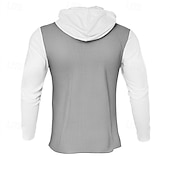 tanie podstawowe dresy-Męskie Bluza z Kapturem Dres Bluza Czarny Biały Królewski błękit Khaki Ciemnoszary Kaptur Pasek 2-częściowa Sport i turystyka Codzienny Święto Moda miejska Podstawowy Codzienny Wiosna i jesień Odzież