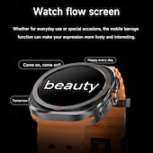 ieftine Ceasuri Smart-ceas inteligent 1,45 inch smartwatch fitness ceas alergare bluetooth pedometru memento de apel tracker activitate compatibil cu Android ios femei bărbați standby lung apeluri mâini libere rezistent la apă