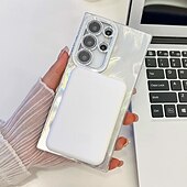 お買い得  サムスン用ケース-電話 ケース 用途 S24 Ultra S24 Plus S24 FE S23 Ultra A55 A35 A25 A15 5G A54 S25ウルトラ バックカバー 磁石バックル ワイヤレス充電をサポート 耐衝撃 レトロ風 仕上げ