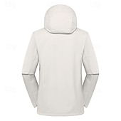 preiswerte Softshell-, Fleece- &amp; Wanderjacken-Herren Fleecejacke für Wanderer Winter Draussen Patchwork warm Fleece-Futter Wasserdicht Windundurchlässig Vliesjacken Voller Reißverschluss Klettern Camping / Wandern / Höhlenforschung Reisen