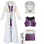 olcso Anime kosztümök-One Piece Nico Robin Anime Szerepjáték Jelmezek Felszerelések Cosplay öltönyök Farsang Álarcos mulatság Kabát Felső Szoknya Kompatibilitás Női Felnőttek