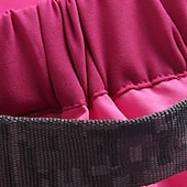 cheap Bottoms-Women's Combat Pants Cargo Pants Tactical Pants Military Patchwork Spring Autumn / Fall Outdoor Regular Fit Waterproof Quick Dry Breathable Pants / Trousers Pink Burgundy Hunting Climbing Camping
