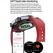 お買い得  スマートウォッチ-iMosi TK29 スマートウォッチ 1.43 インチ スマート·ウォッチ ブルートゥース ECG + PPG 温度監視 歩数計 と互換性があります Android iOS 女性 男性 メディアコントロール メッセージ受信通知 カメラコントロール IP68 48mmウォッチケース