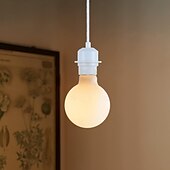 abordables Suspension-Kit de mini luminaires suspendus industriels 3 pièces E26 E27 base Edison style rétro luminaire suspendu à corde noire adapté 110v/220v