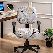 cheap Office Chair Cover-Office Chair Cover and Stool Chair Cover Stretchy and Durable Slipcovers Furniture Protectors for a Comfortable and Stylish Workspace Decor