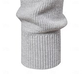 abordables Pull col rond-nouveaux cardigans à fermeture éclair en coton d&#039;automne pour hommes mode décontracté social hommes pulls col haut chaud hiver pull tricoté hommes