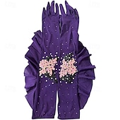 cheap Figure Skating Training Outfit-Figure Skating Pants Women&#039;s Girls&#039; Ice Skating Outfits Purple Patchwork Open Back Mesh Spandex High Elasticity Training Practice Professional Skating Wear Classic Crystal / Rhinestone Long Sleeve