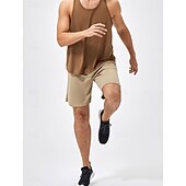 levne Běžecké šortky-Pánské Koşu Şortları Kraťasy na tělocvik Tréninkové kraťasy Kapsy Elastický pas Vysoký pas Kraťasy Sporty a outdoor Ležérní Oblečení na atletiku Prodyšné Rychleschnoucí Lehká váha Yumuşak Běh Chůze