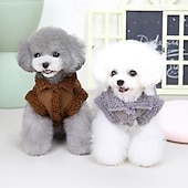 お買い得  コート-犬用 コート ジャケット ベスト ファッション 冬 反射 ウォーム ファッション 快適 アウトドア 日常着 部屋着 犬服 for Small 中量