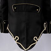 זול גותי-פאנק &amp; גותיות ימי הביניים סטימפונק חליפת ערב בלשית מעיל קרקס נסיך ערפדים תחפושות בגדי ריקוד גברים האלווין (ליל כל הקדושים) נשף מסכות הצגה מבוגרים מעיל