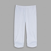 olcso Sima leggings-Női Jóga nadrág Napvédő Hasformáló Alakformáló Magas derék Jóga Fitnesz Edzőterem edzés Háromnegyedes leggingek Alsók Ibolya Fekete Fehér Sport Sportruházat Nagy rugalmasságú Sovány