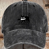 abordables Gorra de béisbol para hombre-Hombre Gorra de Béisbol Sombrero para el sol Sombrero del camionero Negro Naranja Algodón Ajustable Moda Víspera de Todos los Santos Festival Graphic Patrón Casual / Diario