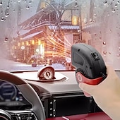 Недорогие оборудование для обогрева автомобиля-Портативный автомобильный обогреватель 12 В / 24 В, вентилятор для обогревателя горячим воздухом для легковых автомобилей, грузовиков, зимний обогреватель для окон, обогреватель для рук