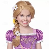 Kids Rapunzel Wig Princess Halloween Cosplay Party Wigs4