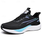 cheap Men&#039;s Sneakers-Men&#039;s Lightweight Breathable White Running Sneakers – Cushioning Athletic Shoes for Outdoor Sports and Fitness