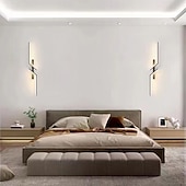 halpa LED-seinävalaisimet-lightinthebox led sisäseinävalaisin vuoraus 60-120cm/23.4-46.8in kaari sisätiloissa moderni yksinkertainen led-seinävalaisin silikoniseinävalaisin sopii makuuhuoneeseen olohuoneeseen kylpyhuone