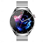 billige Smartklokker-bk03 smartwatch puls bluetooth ringe stemmeassistent trinntelling bluetooth musikk trinntelling sportsklokke