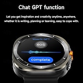 ieftine Ceasuri Smart-ceas inteligent 1,45 inch smartwatch fitness ceas alergare bluetooth pedometru memento de apel tracker activitate compatibil cu Android ios femei bărbați standby lung apeluri mâini libere rezistent la apă