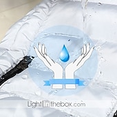 preiswerte Herren Steppweste-Herren Puffer Weste Weste Täglich Verabredung Urlaub Modisch Brautkleider schlicht Herbst Winter Tasche Polyester warm halten Komfortabel Glatt Gesteppt Reisverschluss Ständer Regular Fit Schwarz