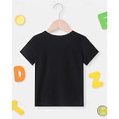 voordelige Jongens 3D Visie &amp; Geometrie-Halloween Jongens 3D Pompoen Automatisch T-shirt Tops Korte mouw Zomer Modieus Sport Polyester Kinderen 4-12 jaar Strakke ronde hals Casual Alledaagse kleding Vakantie Normale pasvorm