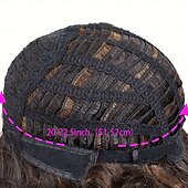 cheap Historical Wigs-Easy-Style Heatproof Synthetic Wig - Bob with Bangs Lush Curls Perfect for Daily Wear &amp; Special Occasions Natural Look