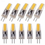 ieftine Lumini LED Bi-pin-10 buc led g4 bi-pin becuri 2w lumină de înaltă eficiență, fără pâlpâire pentru candelabru de cristal, pandantiv, bucătărie, studiu, toaletă